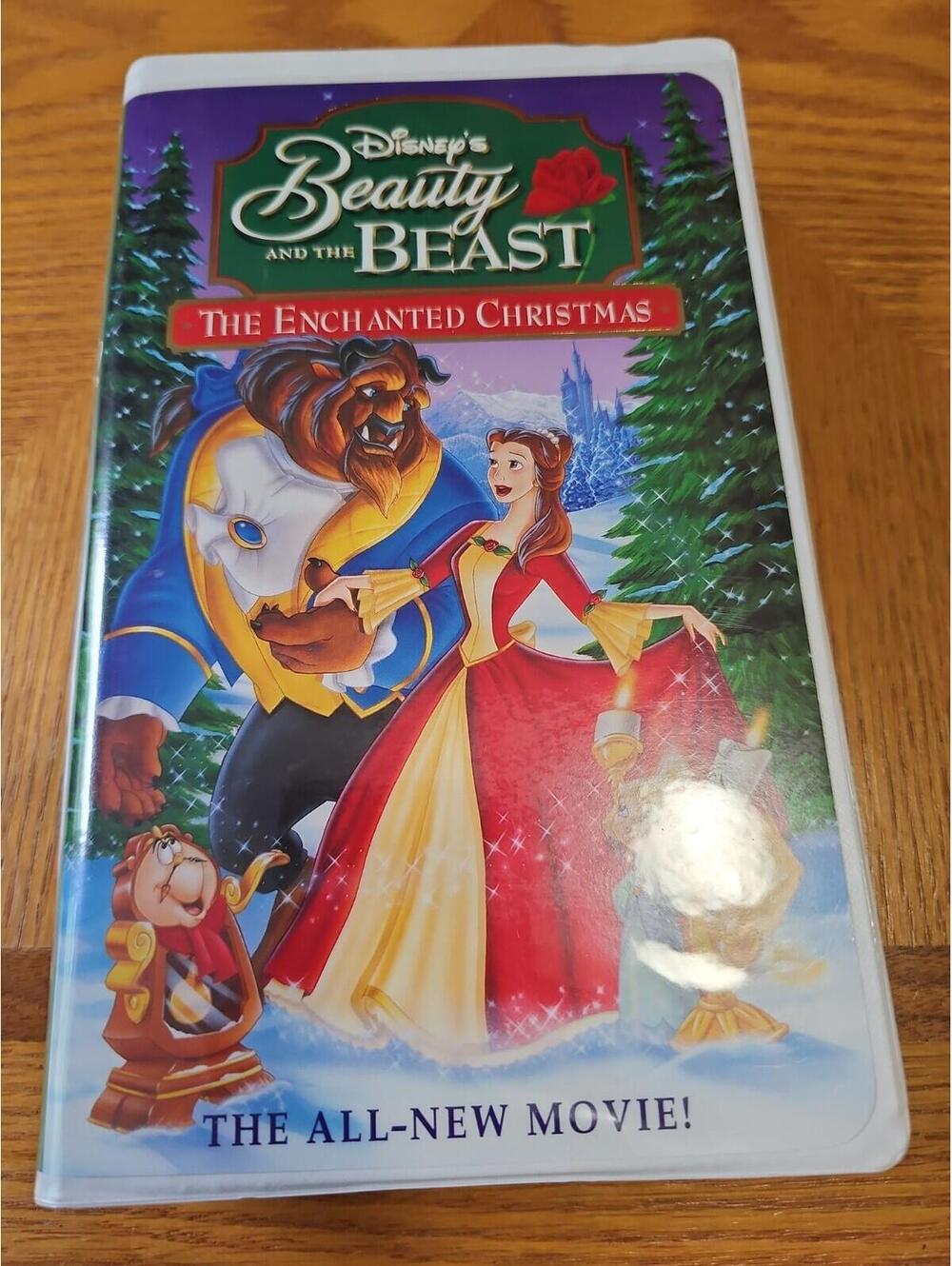 Beauty and The Beast Enchanted Christmas (VHS Tape, 2006)